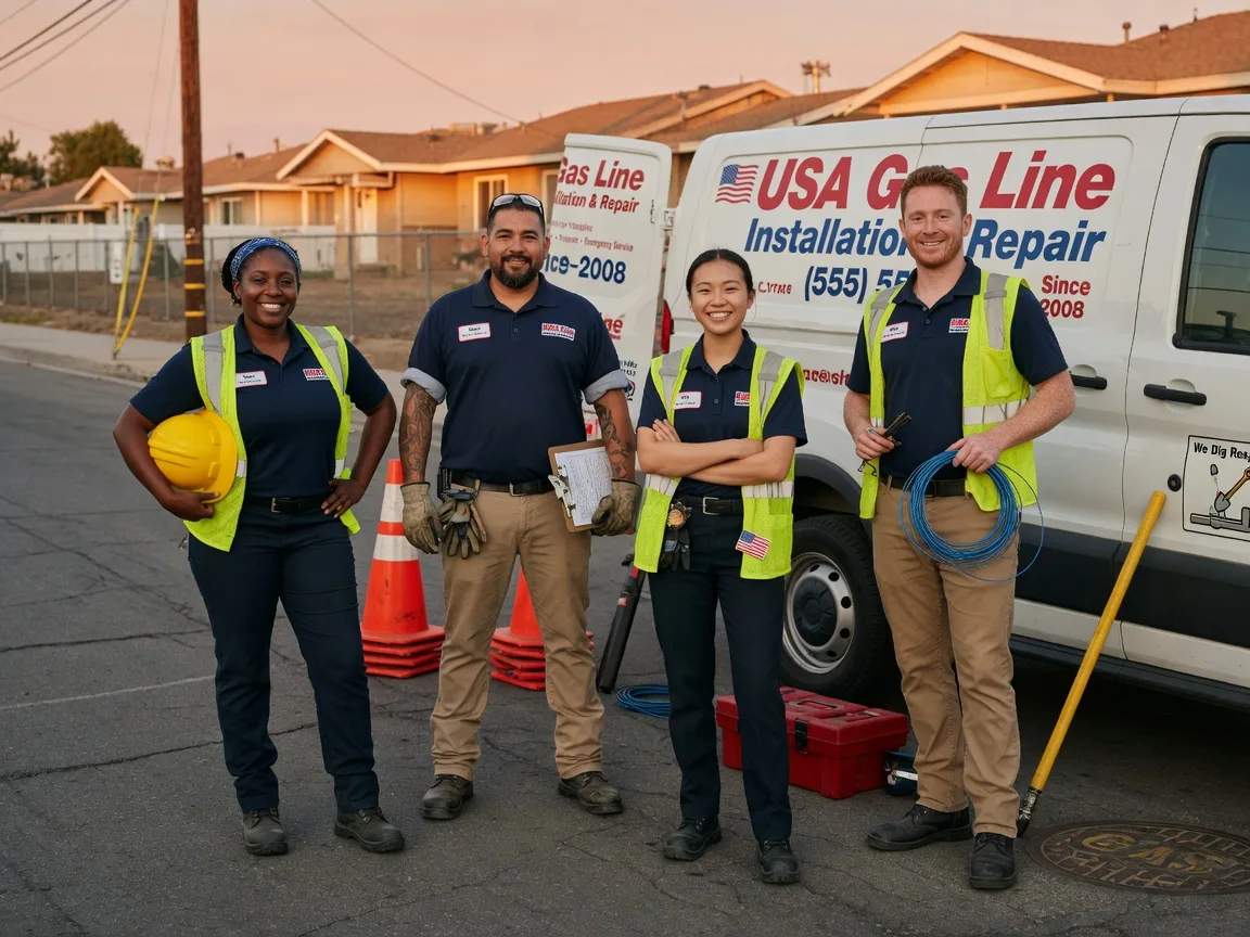 Gas Line Installation company in Gann Valley, SD